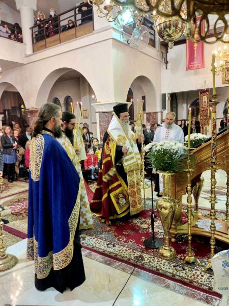 Ο Ακάθιστος Ύμνος στην Ιερά Μητρόπολη Δράμας 